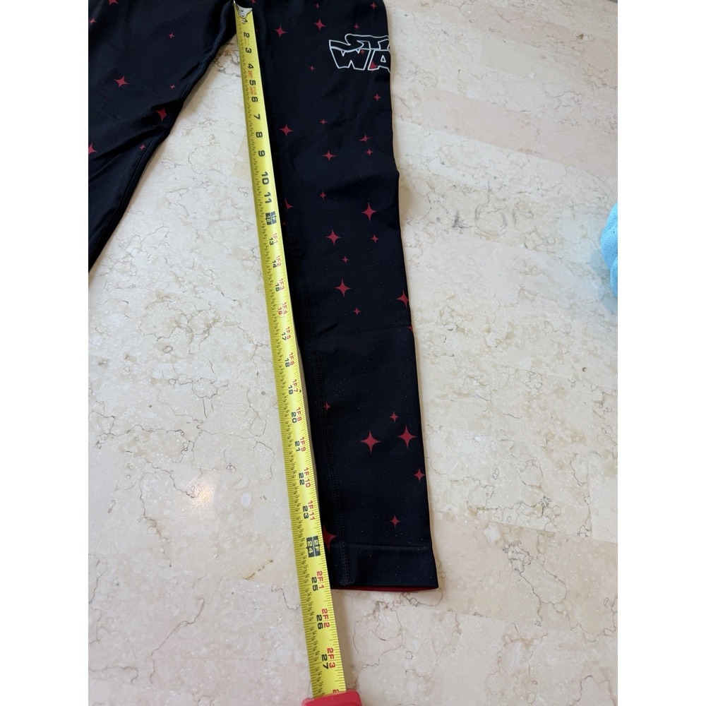 Darc Sport Women's Star Wars Power Everson Scrunch Ankle Leggings S Black/Red - Picture 9 of 10